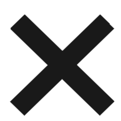X Black Roblox decal