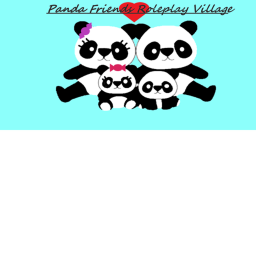 Panda friends roleplay village!
