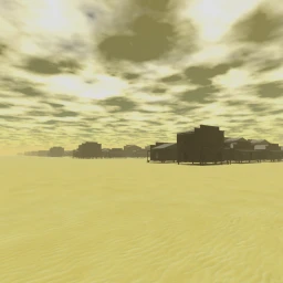 Desert town icon