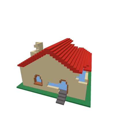 broken clasic house
