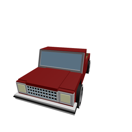 Blocky 1980s Truck