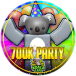 700K Party Badge