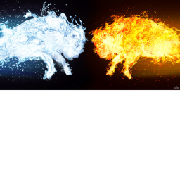 Fire vs Water! (NEW)