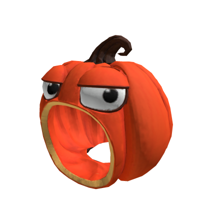 Pumpkin Head Unimpressed (Small) 🎃 