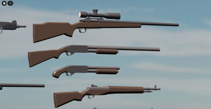 Low Poly Gun Asset Pack  preview 4