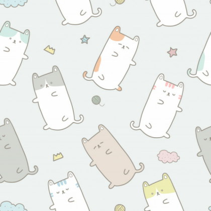 Cute cat sleeping wallpaper Roblox decal