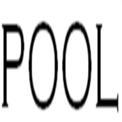 Pool Sign Roblox decal