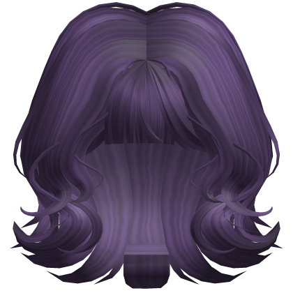 Short Wavy Layered Bob (Purple)
