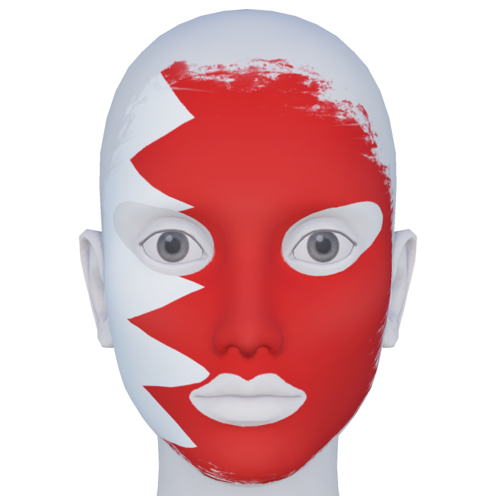 Bahrain Facepaint