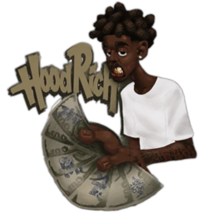 Shop #HoodRich Roblox group icon