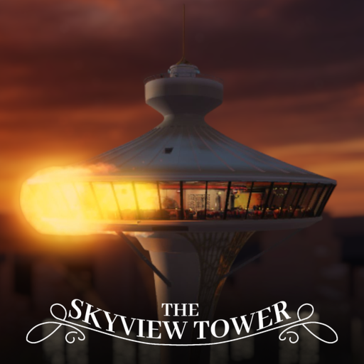 The Skyview tower (beta) official Roblox game thumbnail