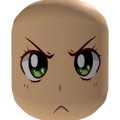 Angry Anime Girl face