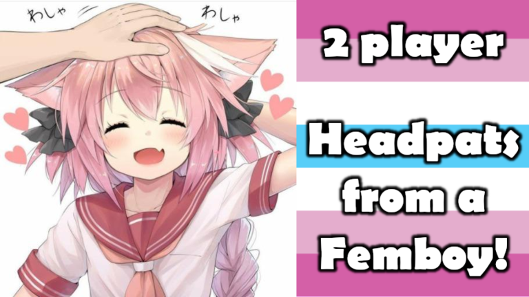 Headpats from a Femboy 2 Player Obby screenshot 2