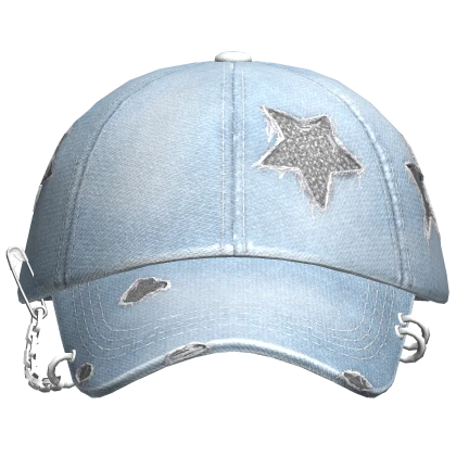 Cap Jeans Thrifted Pierced Washed Grunge 2000s Y2K | Roblox Item
