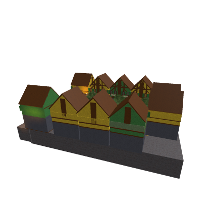 German style town