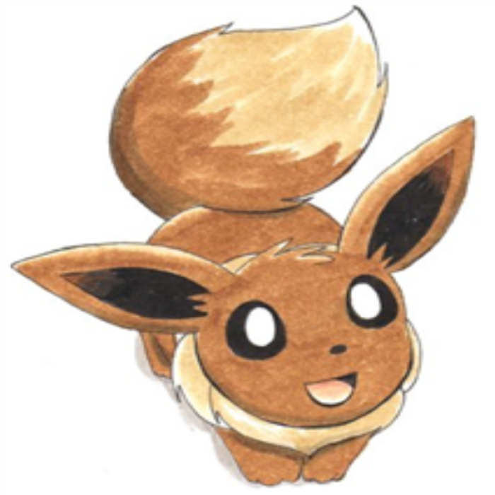 My eevee drawing made For angeldiamond4547! Roblox decal