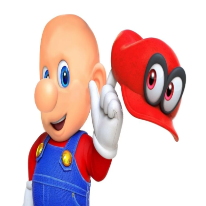 bald mario Roblox decal