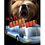 Ugly Bears on a bus!