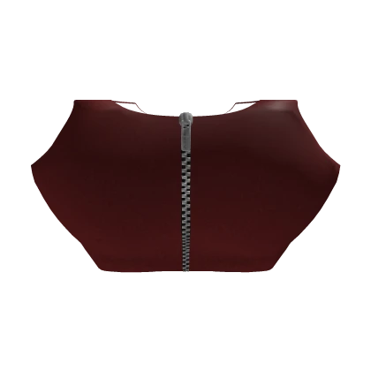Woman Zipper Crop Top Red [R6/R15] | Roblox Item - Rolimon's