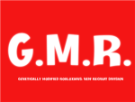 G.M.R. new recruit division