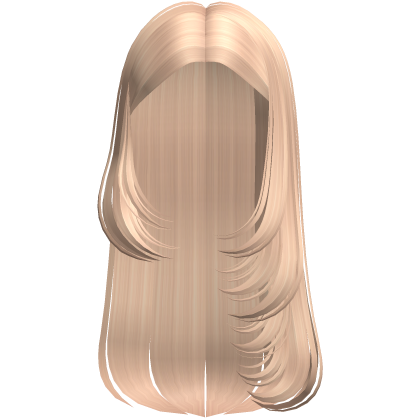 Blonde Trendy Y2k Spikey Layered Long Hair Roblox item