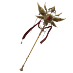 (Code: A350)  Scarlet Bloom Wand