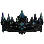 Mega Shattered Light Iridescent Crown