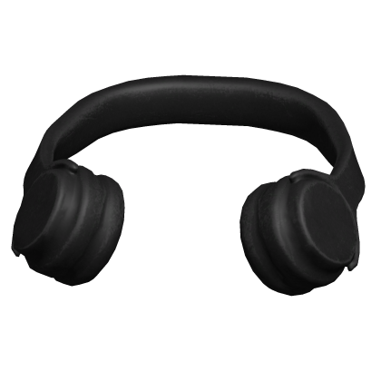 Black Headphones Neck thumbnail