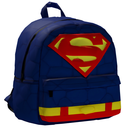 Superman Hero Shield Backpack Roblox item