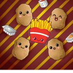 Bff nugget and chippy