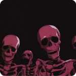 Team skeleton meme