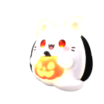 Glowing Pumpkin Neko Backpack🐱
