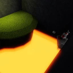 jump in to a lava pit simulator icon