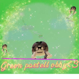 Green Pastell Obby <3