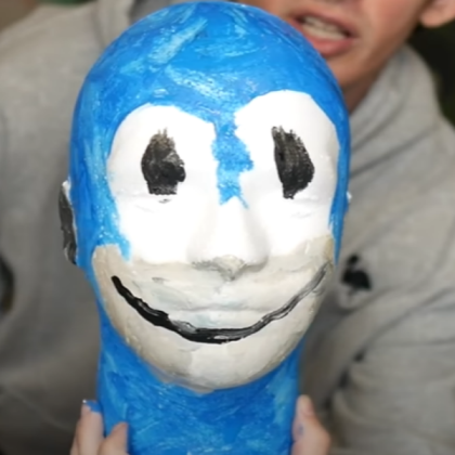 flamingo - sonic foam head Roblox decal