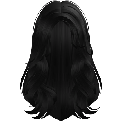 Long Voluminous Layered Hair (Black)