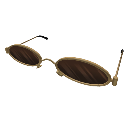 Brown Stylish Retro Glasses thumbnail