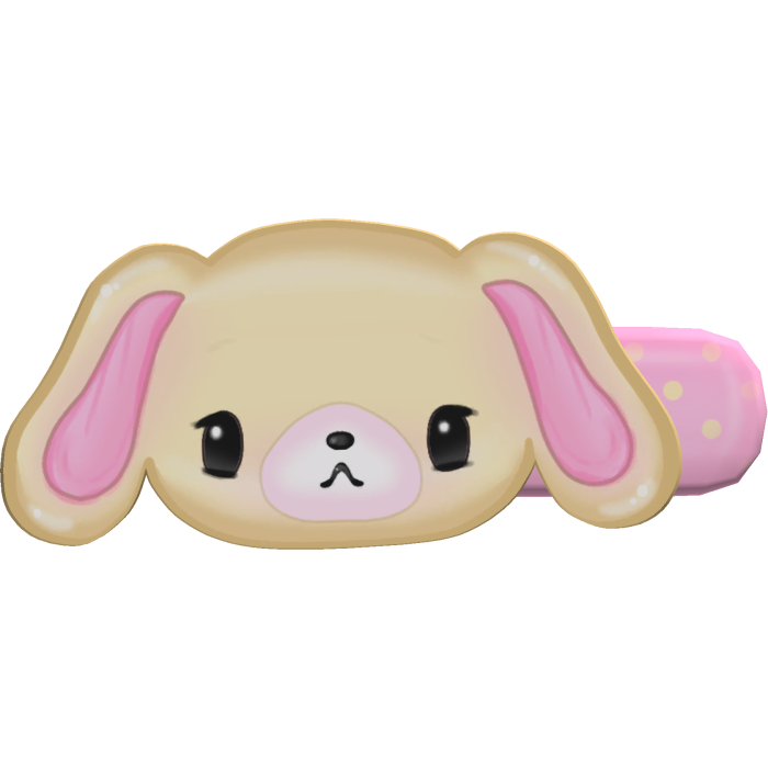 Ი𐑼 ꒰ cutecore bunnies kawaii cute hairclip v3 ♡
