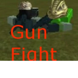 Gun fight icon
