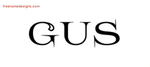Gus's shirt shop