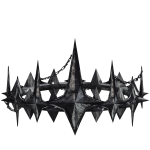 Silver Void Star Crown