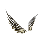 [ pbr ] Snow Coated Gold Wings [ v1 ]