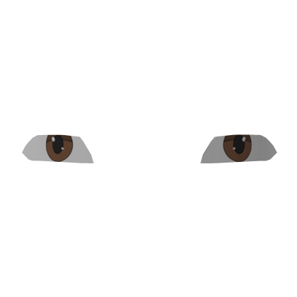 Brown Anime Eyes (for man face)