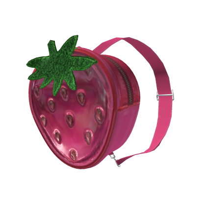 Strawberry Fruit Backpack Y2K Aesthetic 