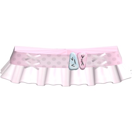 Cute Kawaii Pink Seal Skirt Roblox item