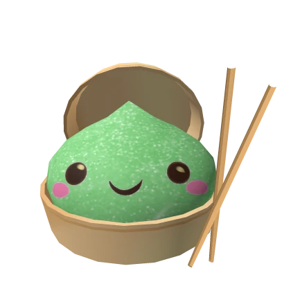 Squishy dumpling Green Backpack | Roblox Item - Rolimon's