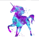 The magic goes with a unicorn