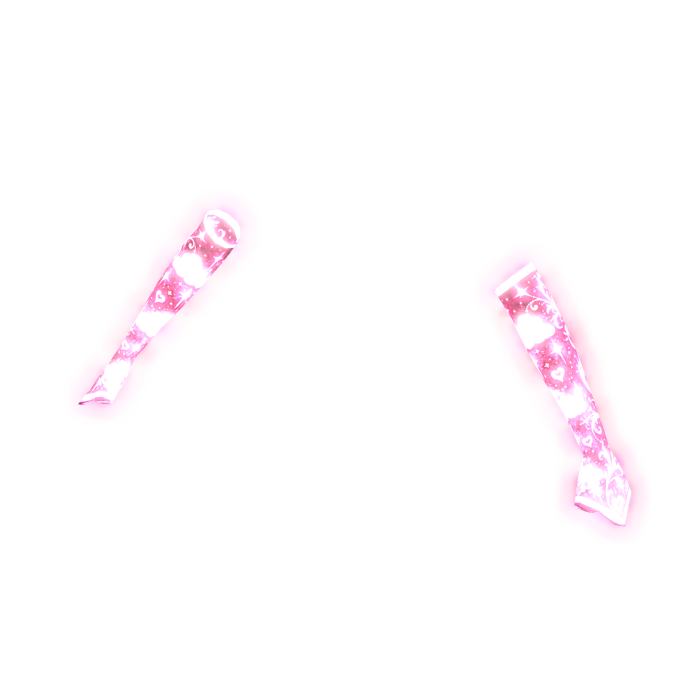 ✅🔴Glow✅🔴 Pink Emissive Heart Matching Gloves