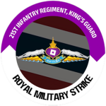 |21ST INFANTRY REGIMENT, KING'S GUARD