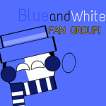 Blue and white FAN GROUP!